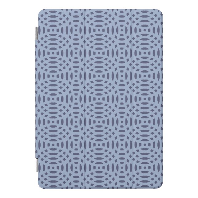 circular shapes seamless pattern iPad pro cover (Front)