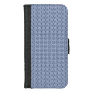 circular shapes seamless pattern iPhone 8/7 wallet case