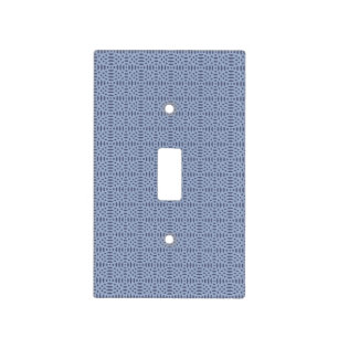 circular shapes seamless pattern light switch cover