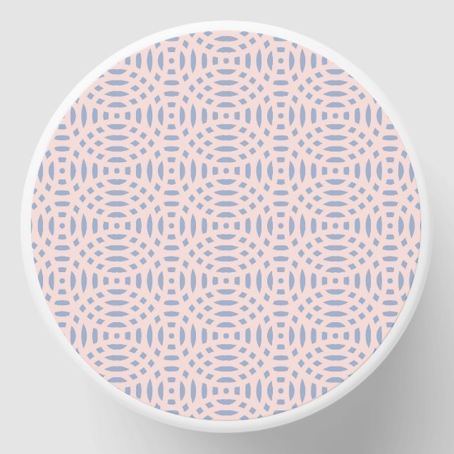circular shapes seamless pattern mini candle favors (Front)