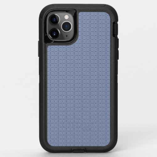 circular shapes seamless pattern OtterBox defender iPhone 11 pro max case