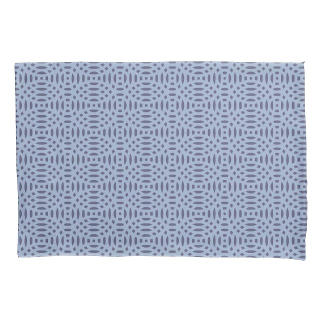 circular shapes seamless pattern pillow case (Front)