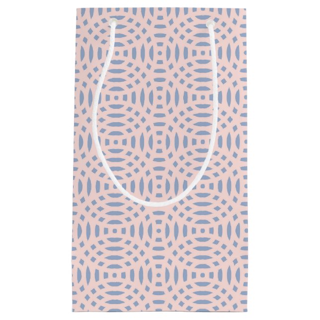 circular shapes seamless pattern small gift bag (Front)