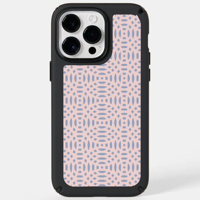circular shapes seamless pattern speck iPhone case (Front)