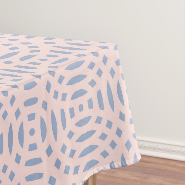 circular shapes seamless pattern tablecloth (In Situ)