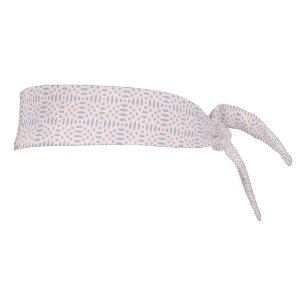 circular shapes seamless pattern tie headband