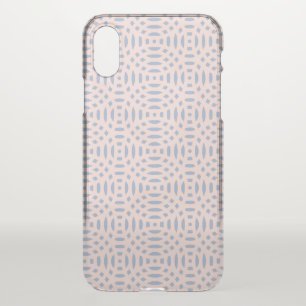 circular shapes seamless pattern iPhone XS case