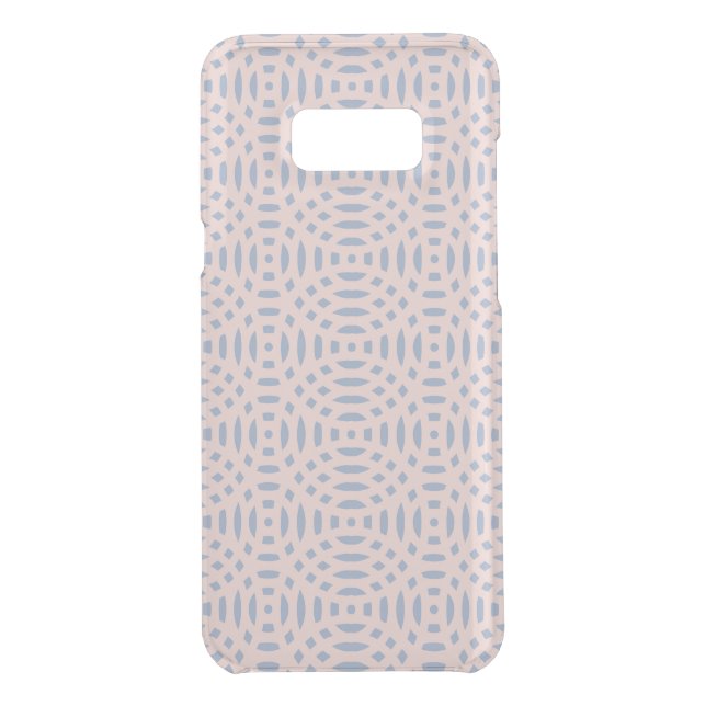 circular shapes seamless pattern uncommon samsung galaxy case (Back)