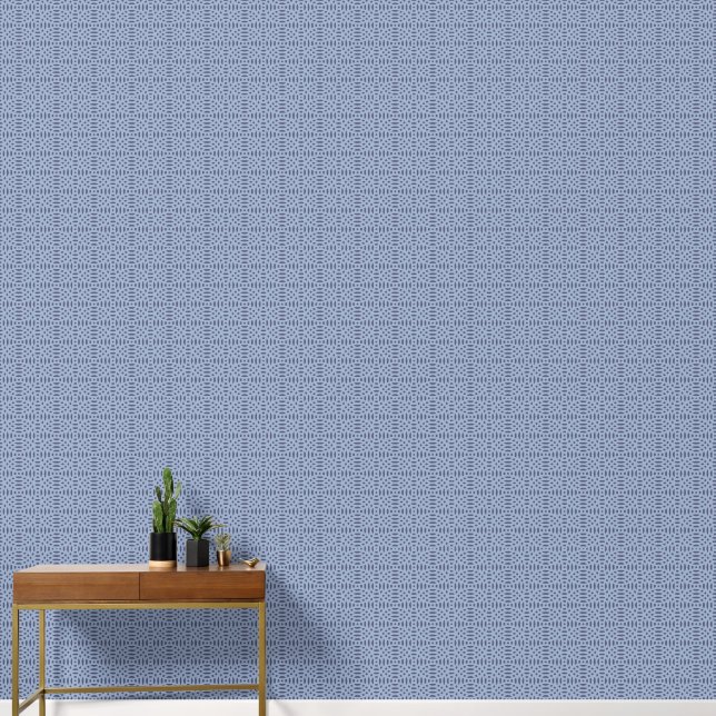 circular shapes seamless pattern wallpaper  (Hallway)