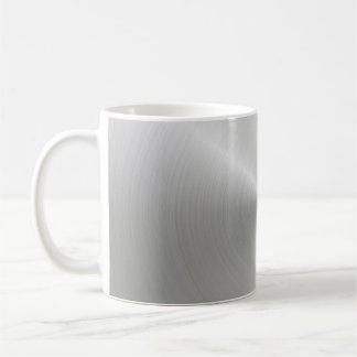 Circular slabs metal iron coffee mug