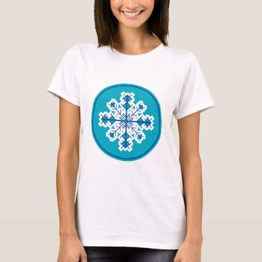 Circular Snowflake T-Shirt