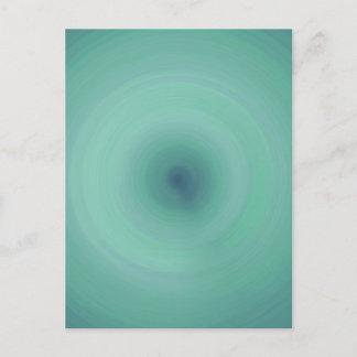 Circular Texture Background - Teal Postcard
