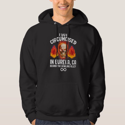 Circumcised Bowling Oddly Specific Humor Weird  Me Hoodie