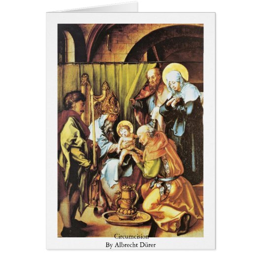 Circumcision By Albrecht Dürer Cards (Front)