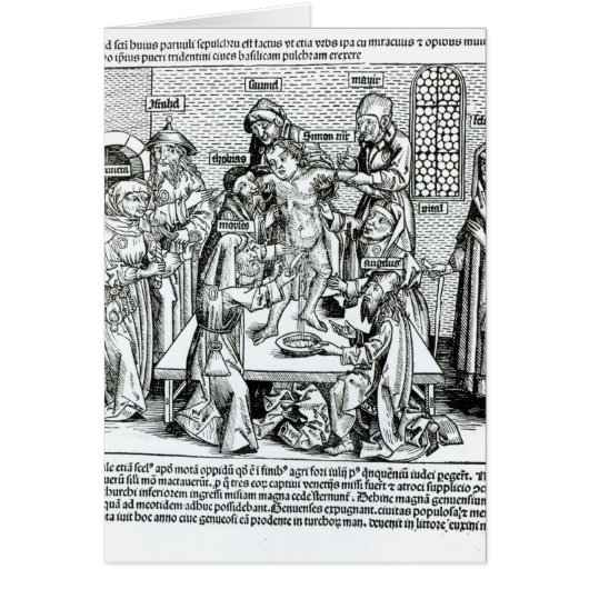Circumcision, from 'Liber Chronicarum' Cards (Front)