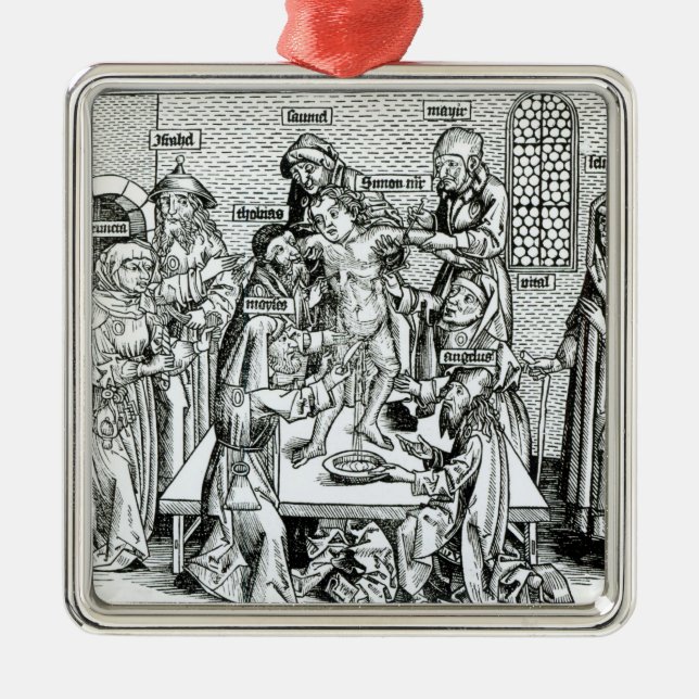 Circumcision, from 'Liber Chronicarum' Metal Ornament (Front)