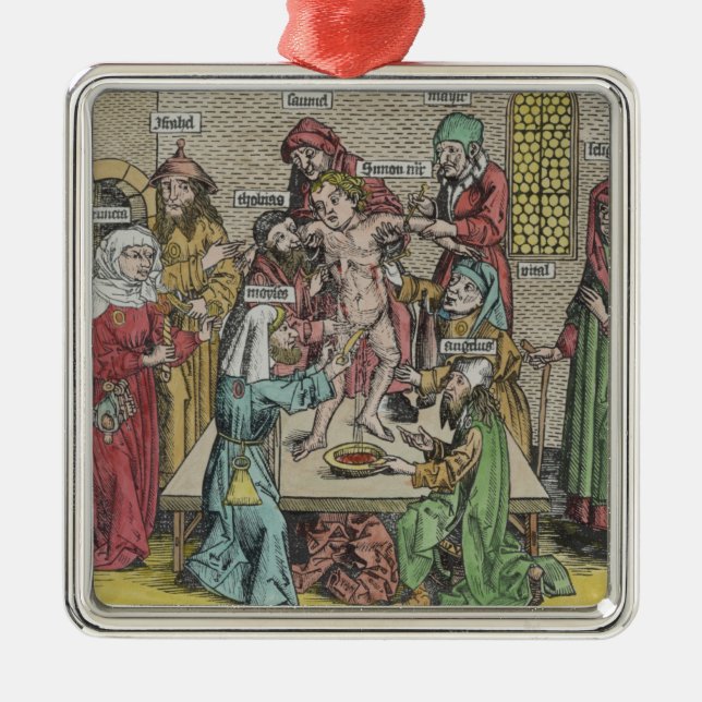Circumcision Metal Ornament (Front)