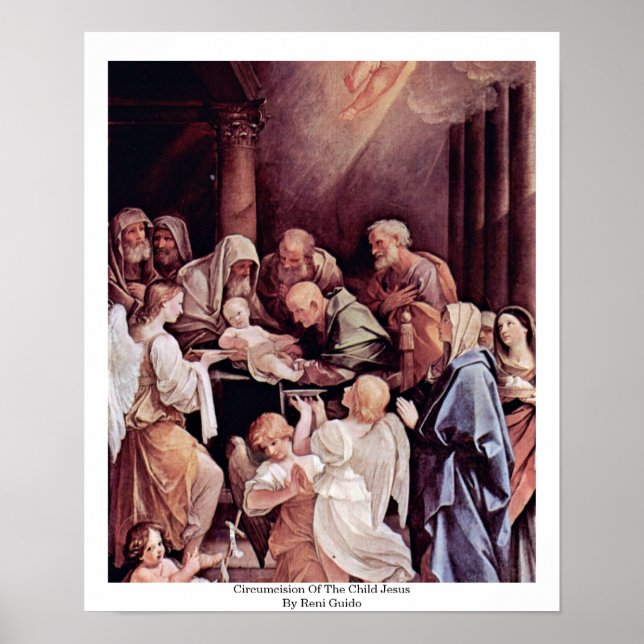 Circumcision Of The Child Jesus By Reni Guido Poster (Front)