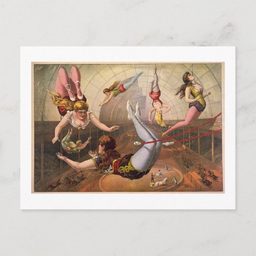 Circus_1890 Postcard