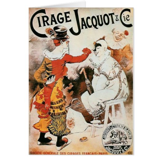 Circus Advertisement Cards (Front)