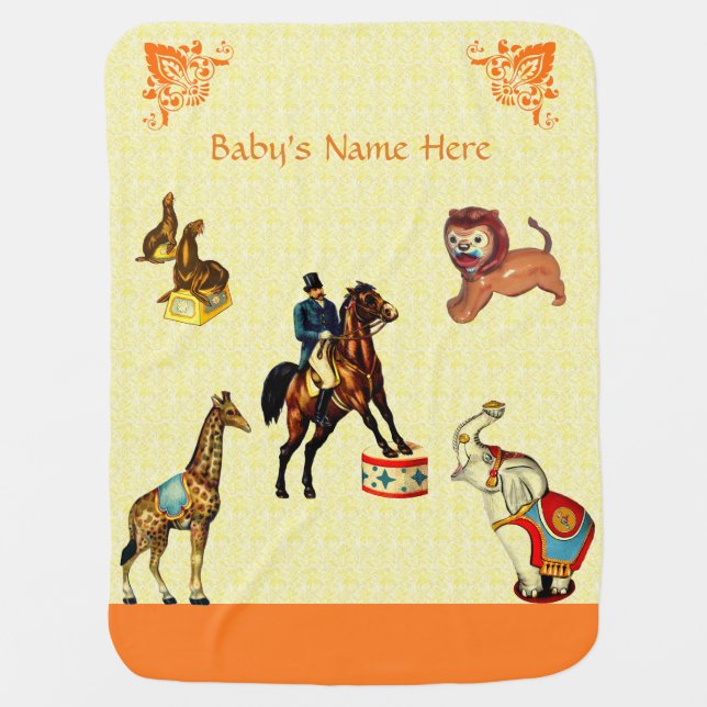 Circus Animals Receiving Blanket (Front)