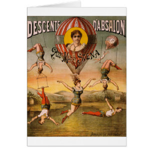 circus art cards