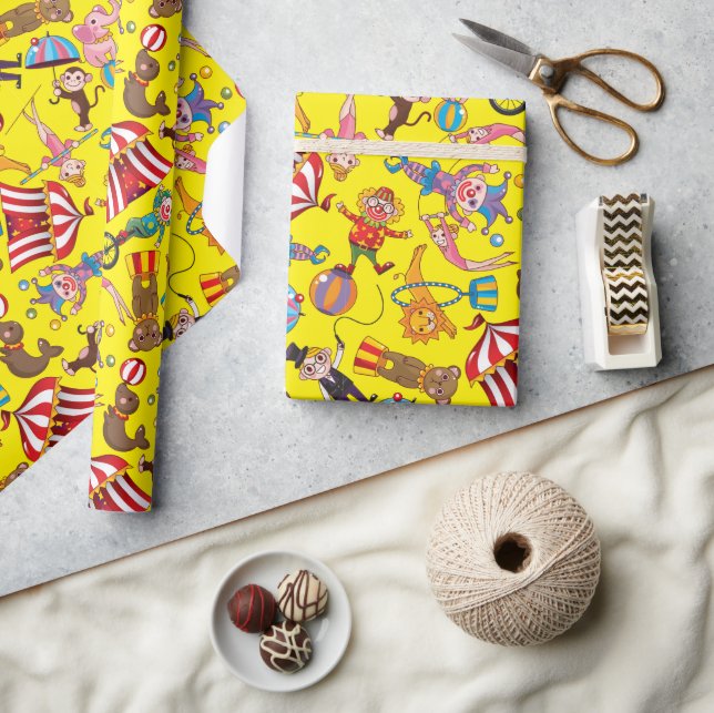 Circus Big Top Wrapping Paper (Crafts)