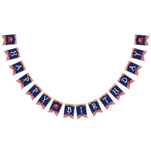 Circus Birthday Bunting Flags