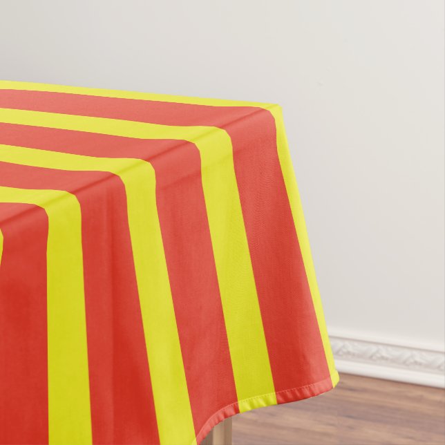 Circus Birthday Party Tablecloth (In Situ)