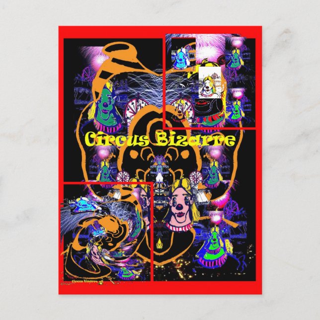 Circus Bizarre - Postcard (Front)