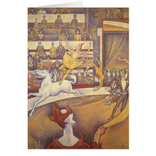 Circus by Georges Seurat Vintage Pointillism Art