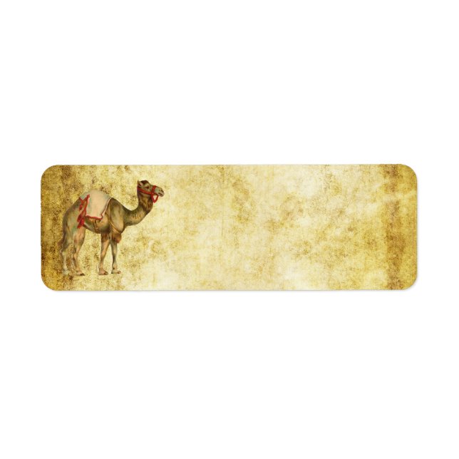 CIRCUS CAMEL VINTAGE ADDRESS LABELS (Front)