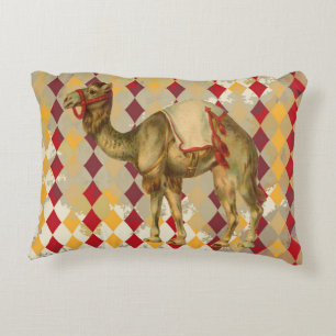 CIRCUS CAMEL VINTAGE PILLOW