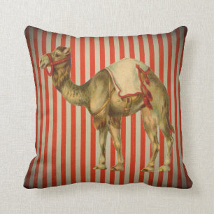 CIRCUS CAMEL VINTAGE PILLOW