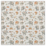 Circus Capers: Whimsy Elephant Fabric