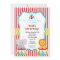 Circus Carnival Big Top Birthday Invitations