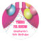 Circus Carnival Birthday Thank You Sticker