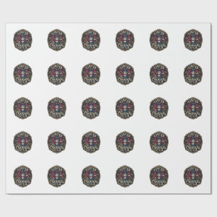 Circus Carnival Cat Cat Dad Gift Idea - Circus Car Wrapping Paper