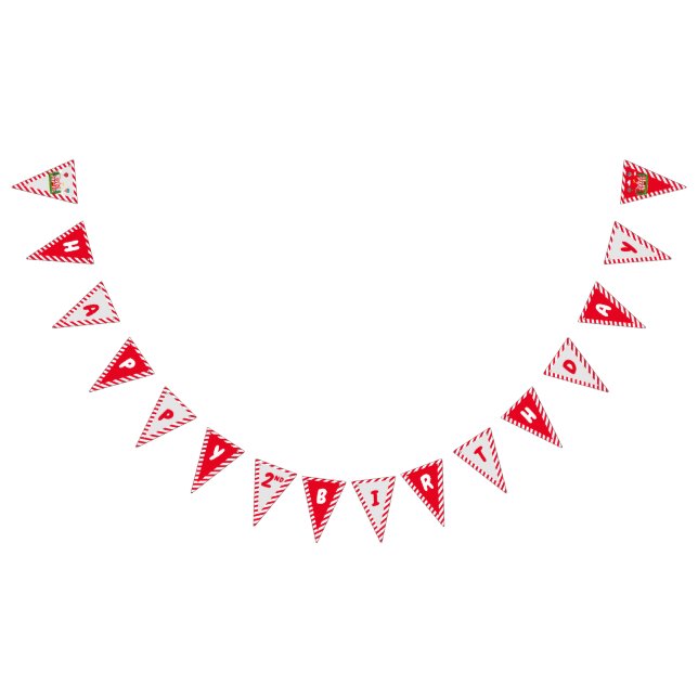 Circus Carnival Theme Birthday Party Bunting Flags (All)