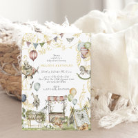 Circus Carnival | Woodland Forest Baby Shower