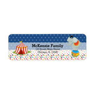 Circus * choose background color label