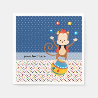 Circus * choose background color paper napkin