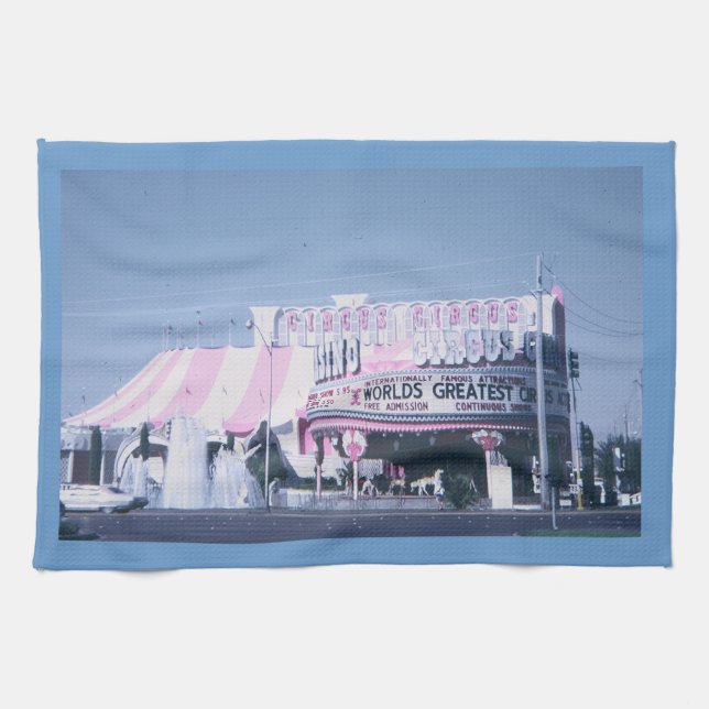 Circus Circus Las Vegas Kitchen Towel (Horizontal)
