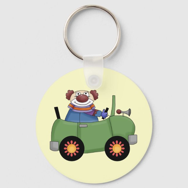 Circus Clown Car Keychain (Front)