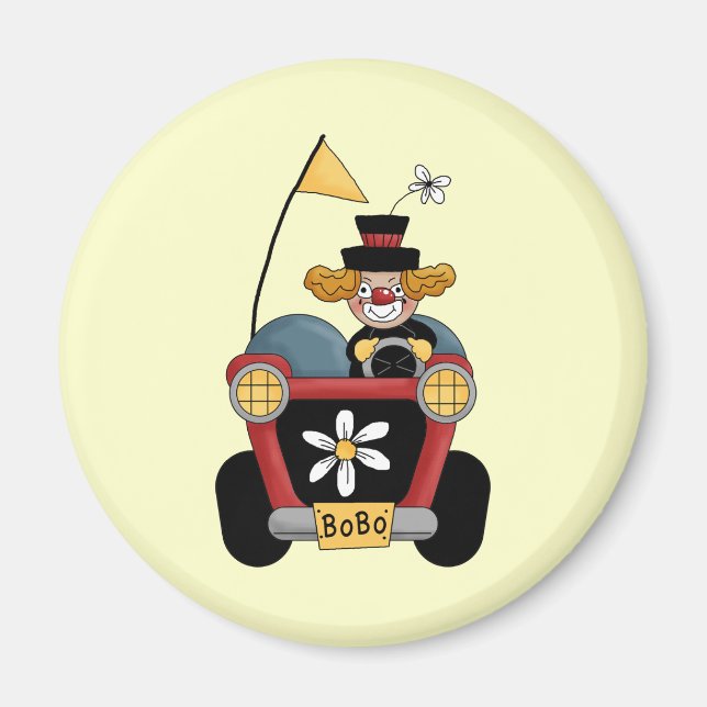 Circus Clown Car Magnet (Front)