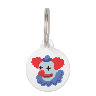 Circus Clown Pet ID Tag