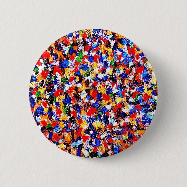 CIRCUS COLORS PINBACK BUTTON (Front)
