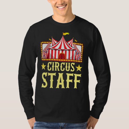 Circus Costume Circus Staff Circus Party And Secur T_Shirt