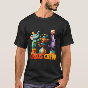Circus Crew Carnival Staff Funny Clown Event Team T-Shirt