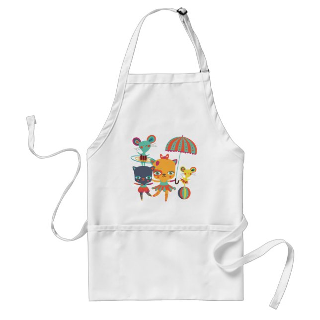 Circus Cuties Adult Apron (Front)